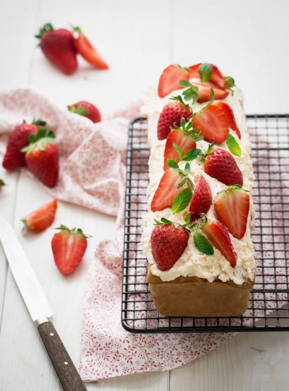 Cake pomme fraise | Jujube en cuisine