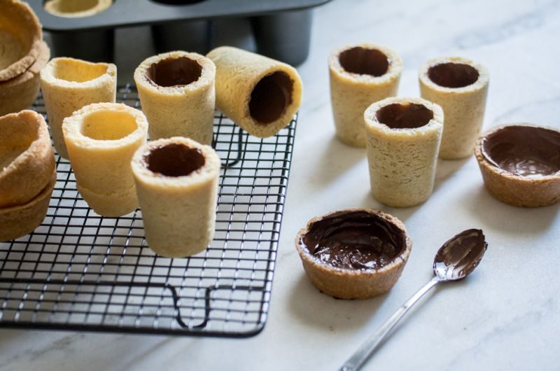 Cookie shot ou cookie cup | Jujube en cuisine