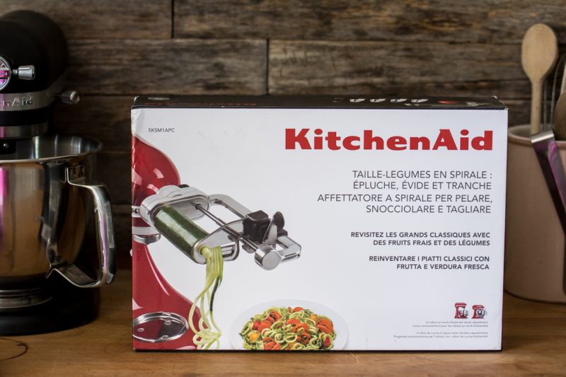 Spiralizer accessoire pour KitchenAid | Jujube en cuisine