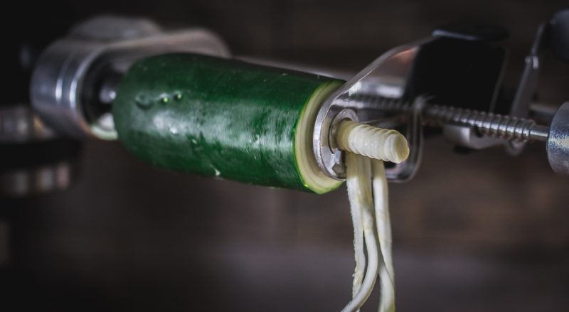 Spaghetti de courgette avec le spiralizer de KitchenAid | Jujube en cuisine