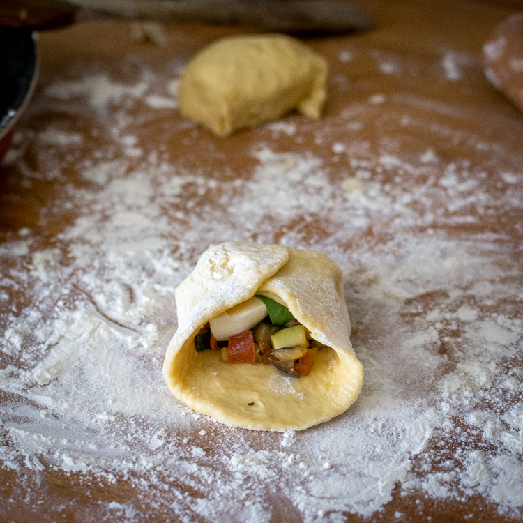 Brioches fourrées (aux légumes et mozzarella) | Jujube en Cuisine