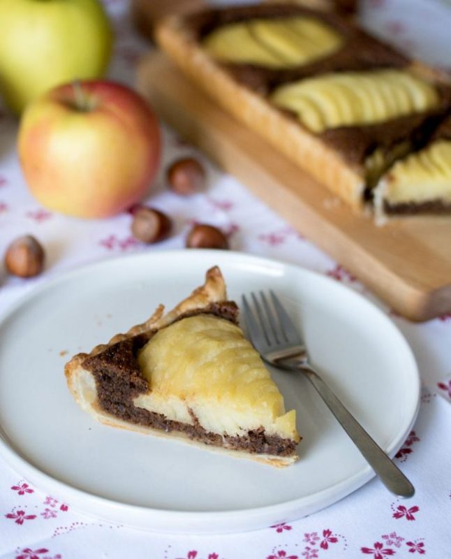 Tarte aux pommes à la noisette | Jujube en cuisine