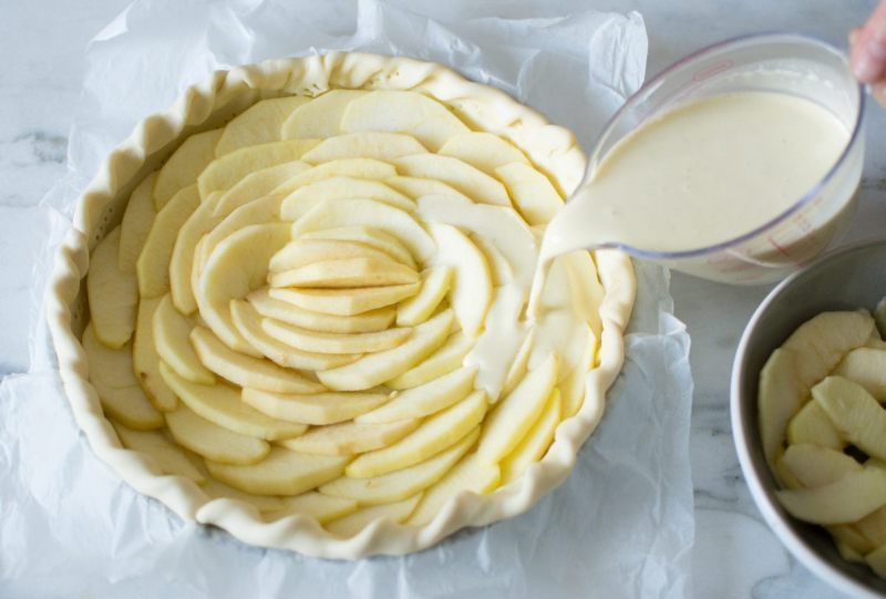 Tarte aux pommes façon normande | Jujube en cuisine