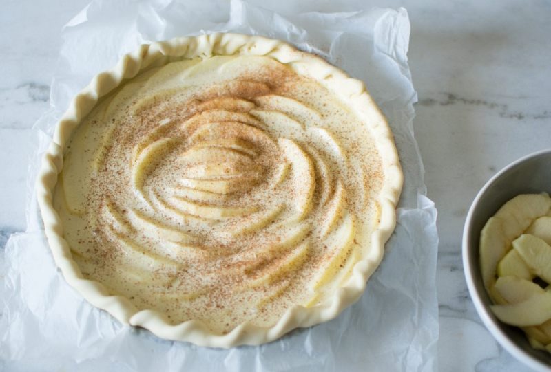 Tarte aux pommes façon normande | Jujube en cuisine