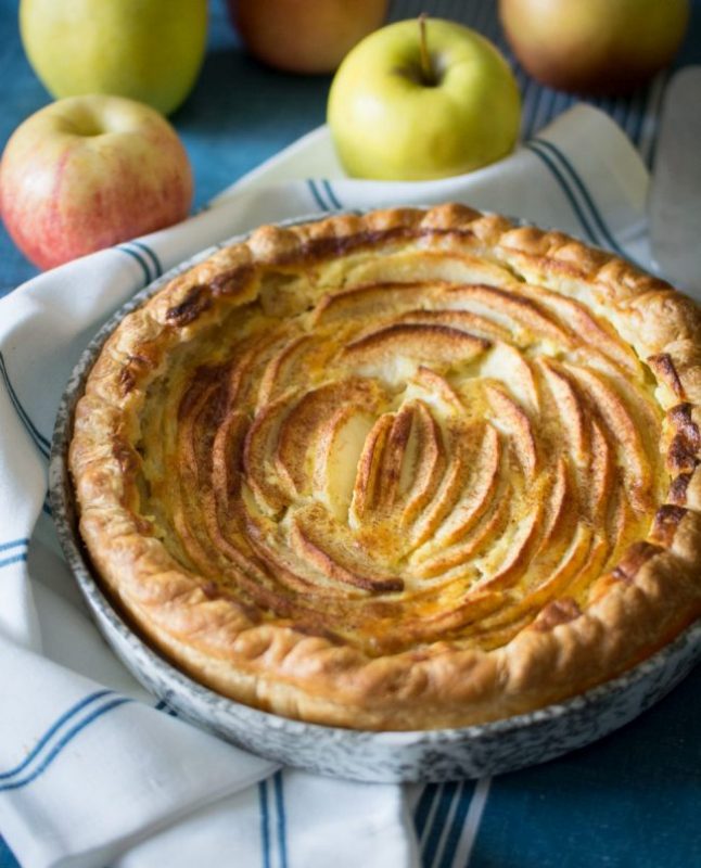 Tarte Aux Pommes Façon Normande