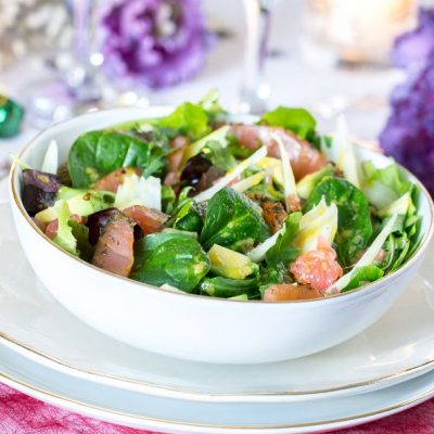 Idee Salade Simple Fraiche Legere Et Raffinee Pour Repas De Fetes