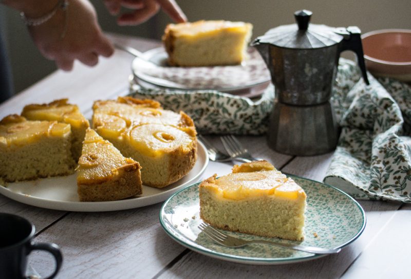 Gâteau renversé à l'ananas